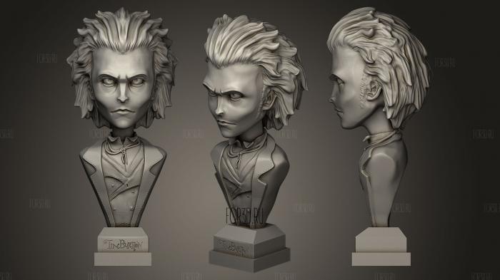 Sweeney Todd stl model for CNC